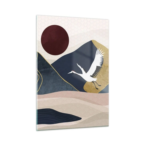 Üveg kép - És ismét ELREPÜLT a nap - 50x70 cm