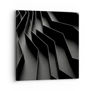 Vászonkép - Térbeli rend - 30x30 cm