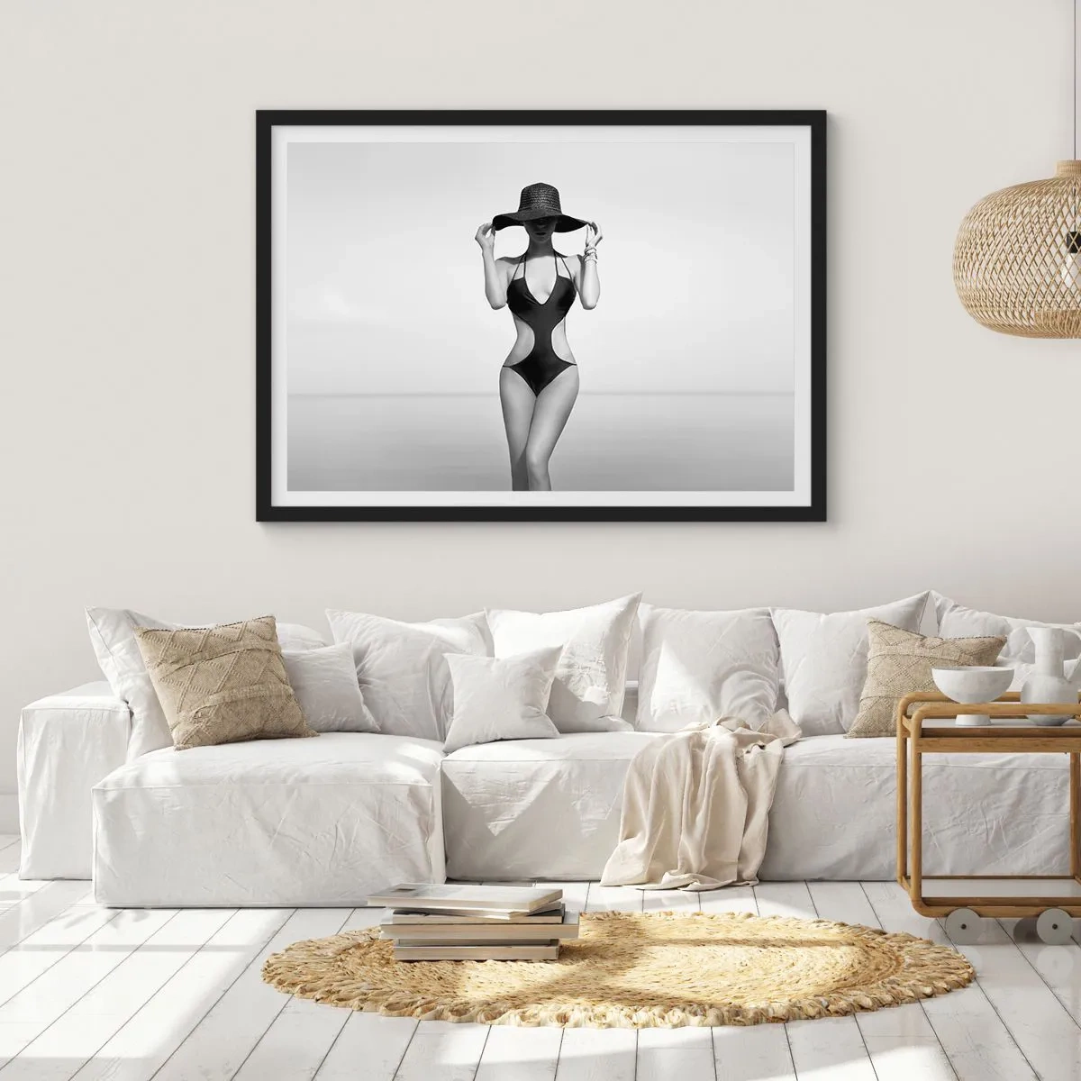 Poszter fehér keretben - A nevem Elegance - 70x50 cm