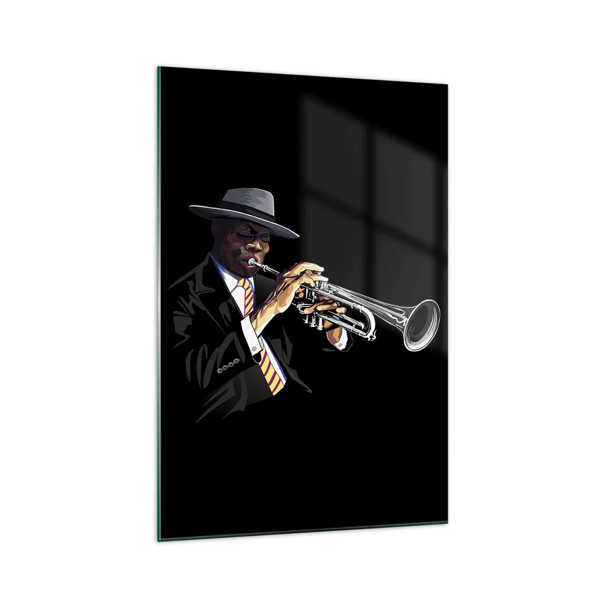 Üveg kép - Old school varásza - 70x100 cm