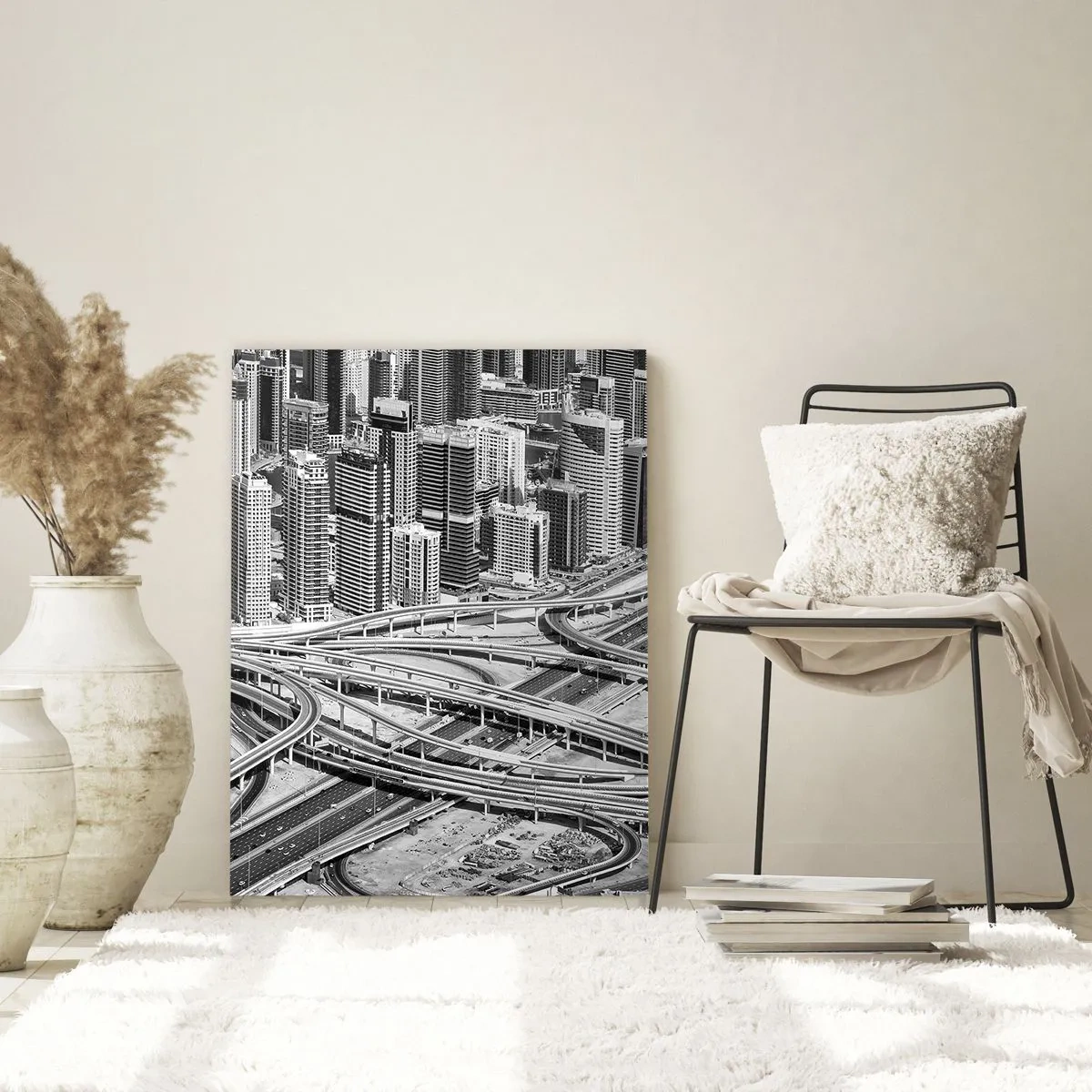 Üveg kép - Dubai – a lehetetlen város - 50x70 cm
