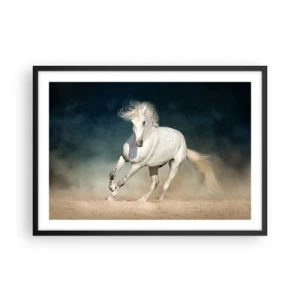 Poszter fehér keretben - A szabadság tiszta állapotban - 70x50 cm