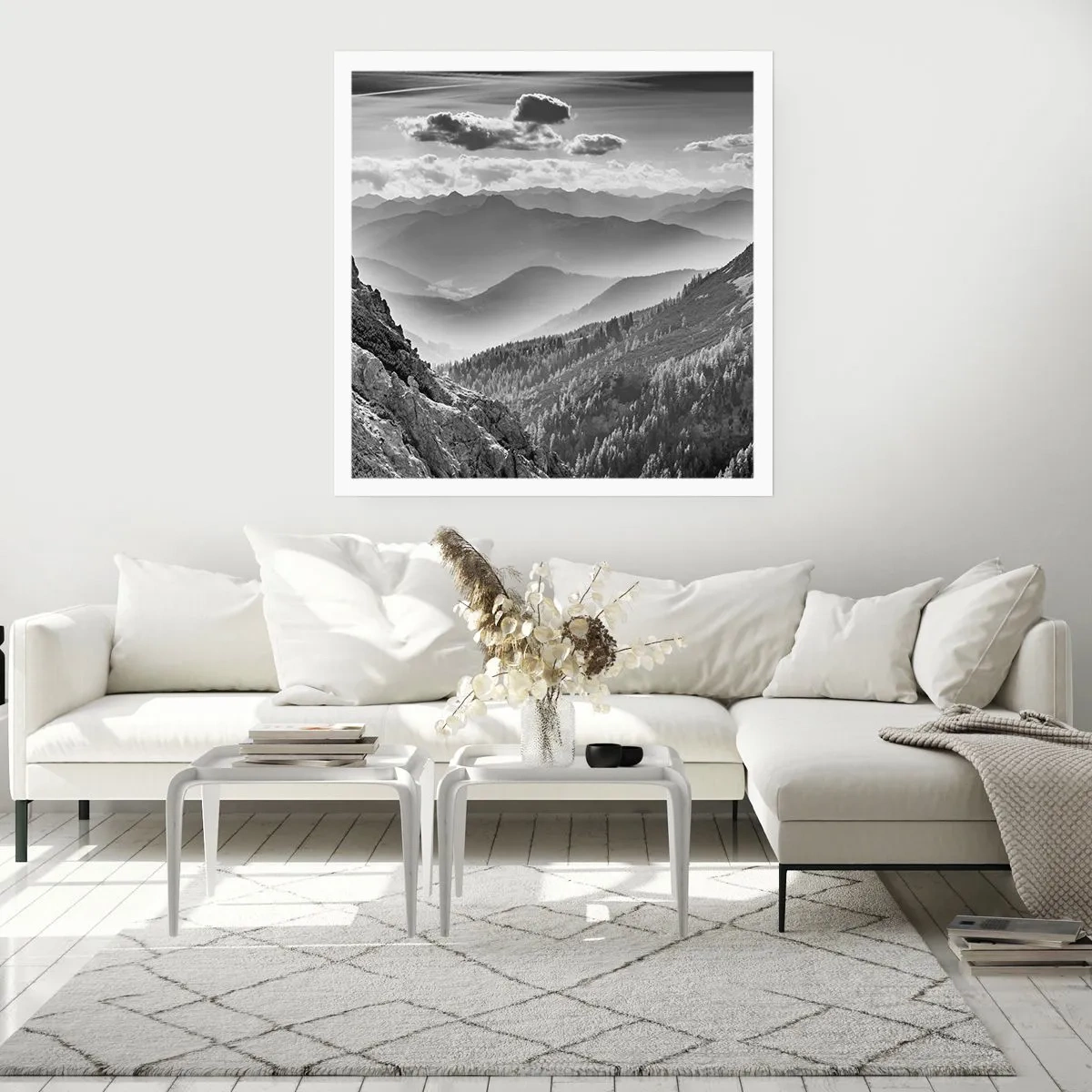 Poszter - Egészen a horizontig - 40x40 cm