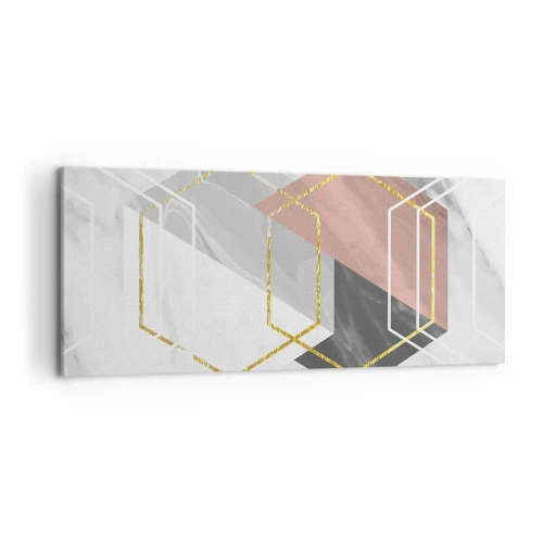 Vászonkép - Lánc kompozíciója - 100x40 cm