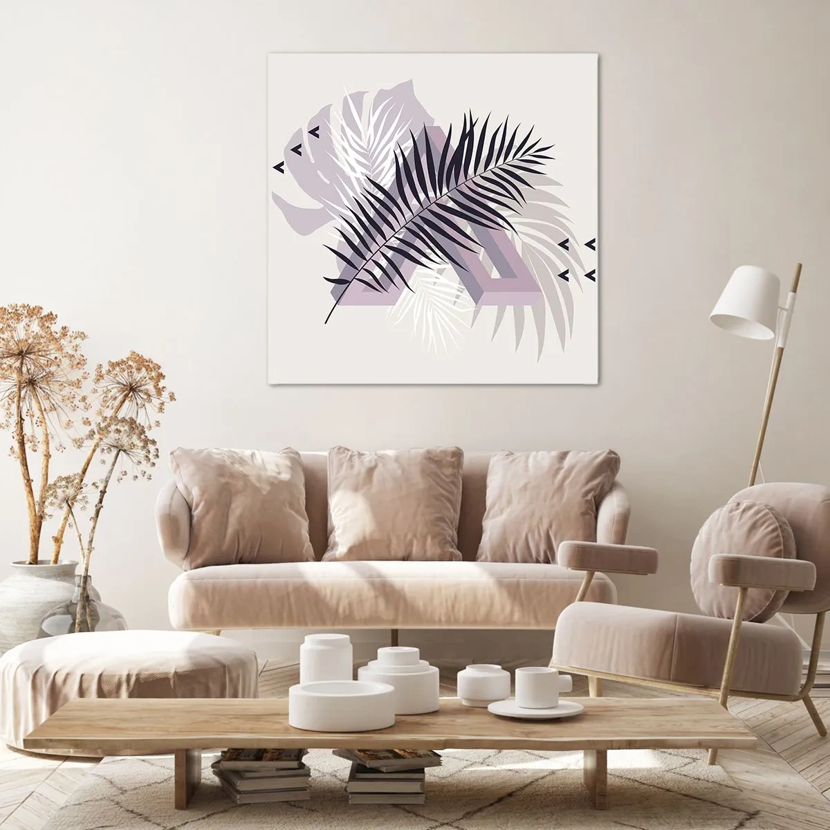 Vászonkép - Az árnyék árnyéka - 60x60 cm