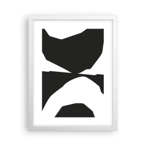 Poszter fekete keretben - Pozitív-negatív - 30x40 cm