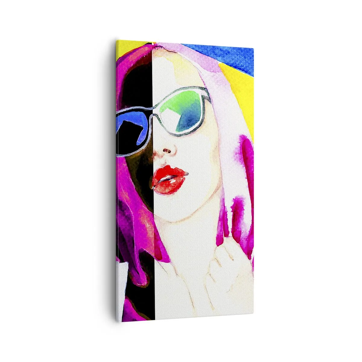 Vászonkép - Nem vagyok fehér és nem vagyok fekete - 55x100 cm