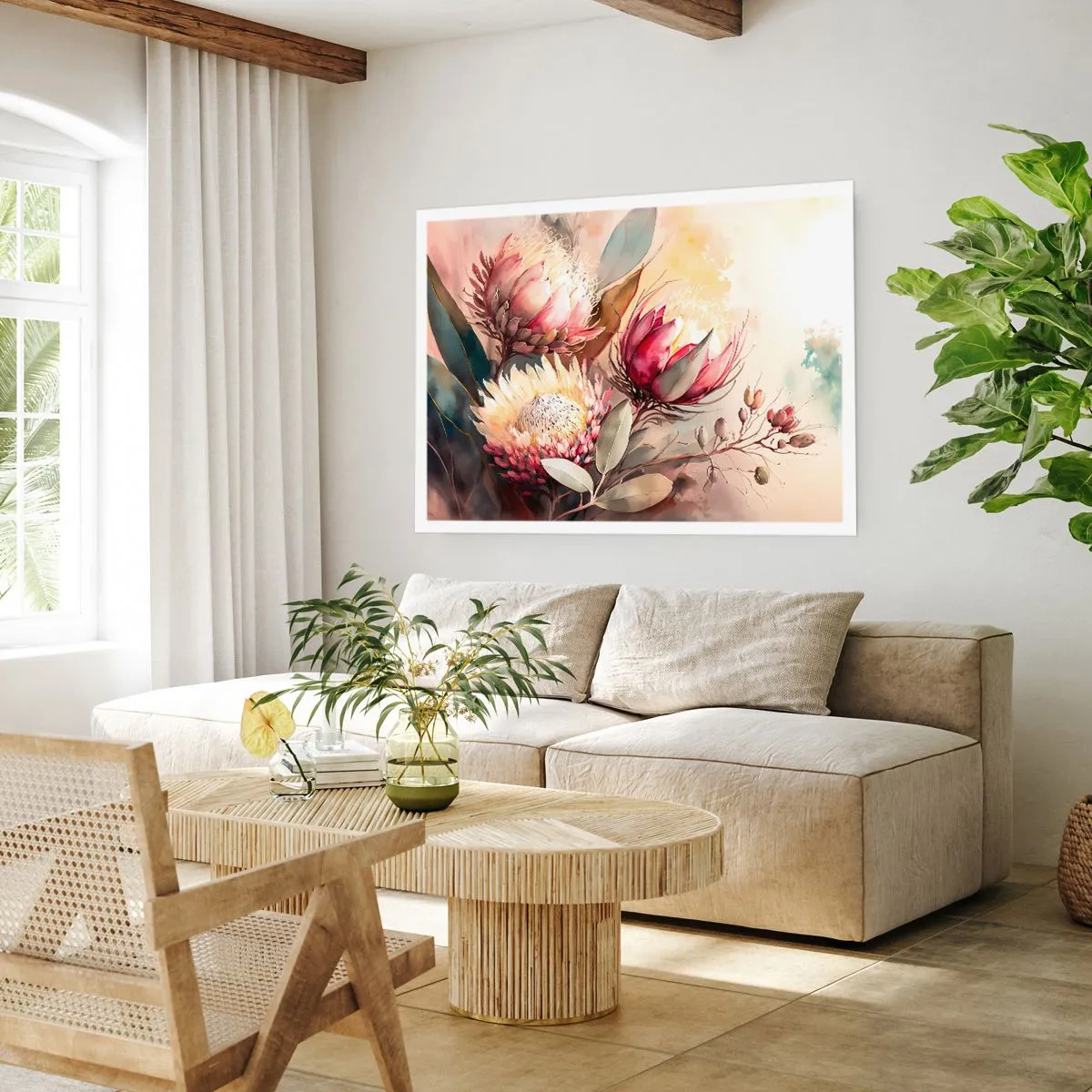 Poszter - Profilból és en face - 40x30 cm