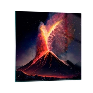 Üveg kép - Szépség és horror - 50x50 cm