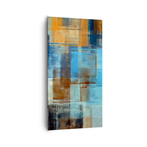 Vászonkép - A kék fátyolon keresztül - 65x120 cm