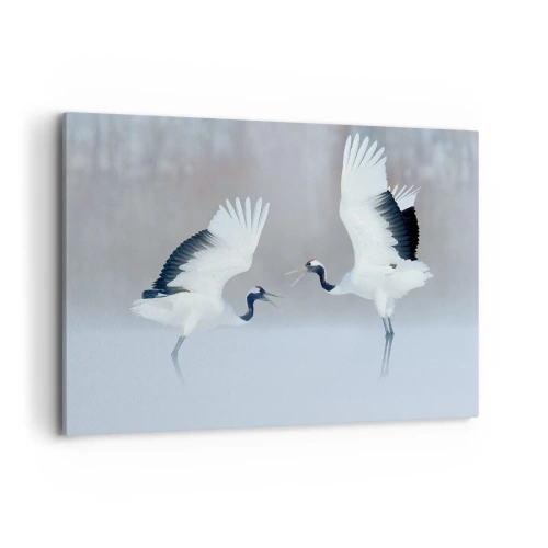 Vászonkép - Tánc a ködben - 100x70 cm