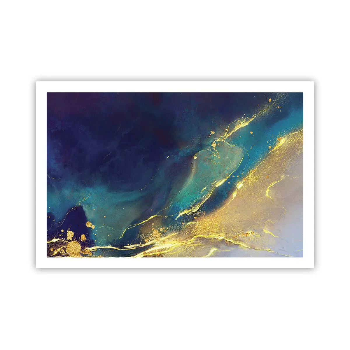 Poszter - Az arany lagúnaövezet - 91x61 cm