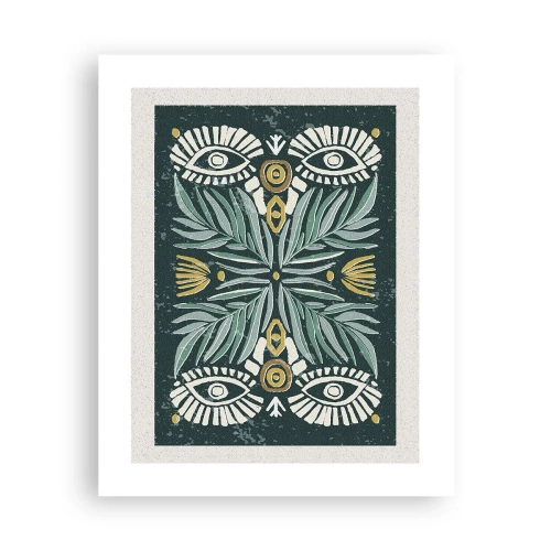 Poszter - Mint egy népi kivágás - 40x50 cm