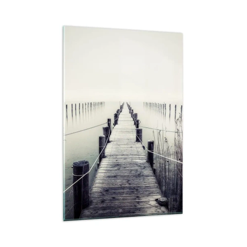 Üveg kép - Merülj el a békében - 80x120 cm