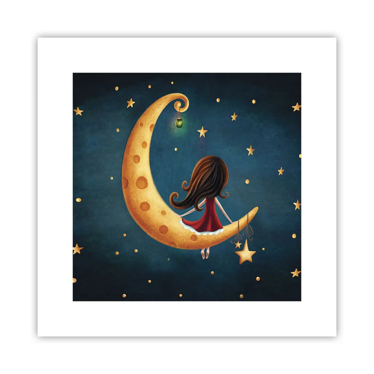 Poszter - Egyszer volt… - 30x30 cm