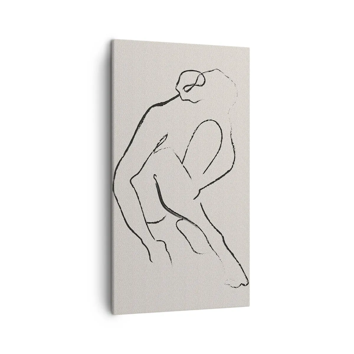 Vászonkép - Intim vázlat - 45x80 cm