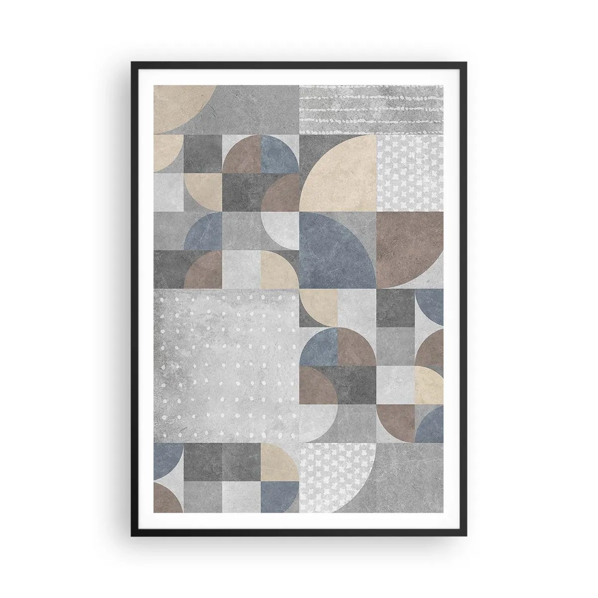 Poszter fehér keretben - Kerámia fantázia - 70x100 cm