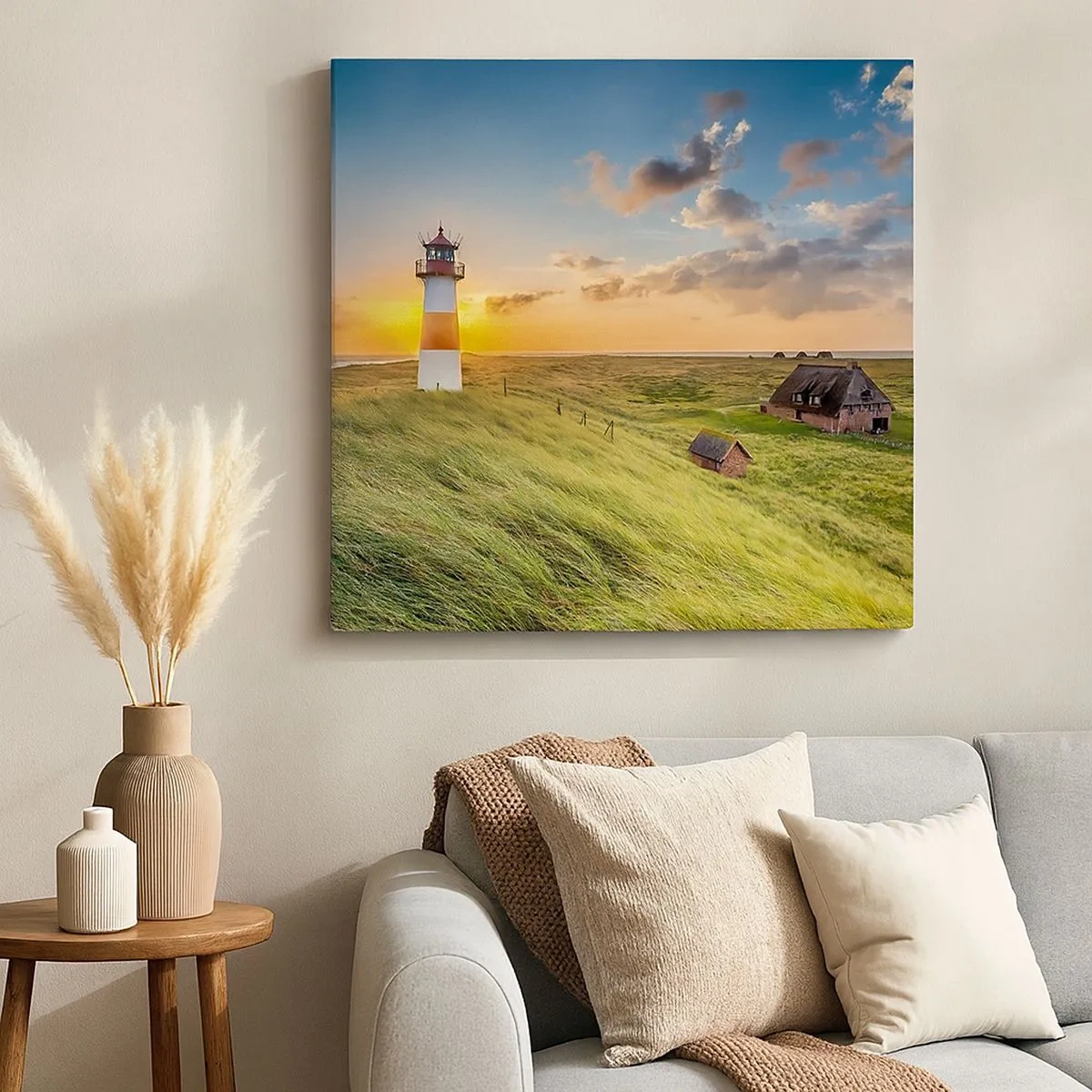 Vászonkép - A hullámok között - 30x30 cm