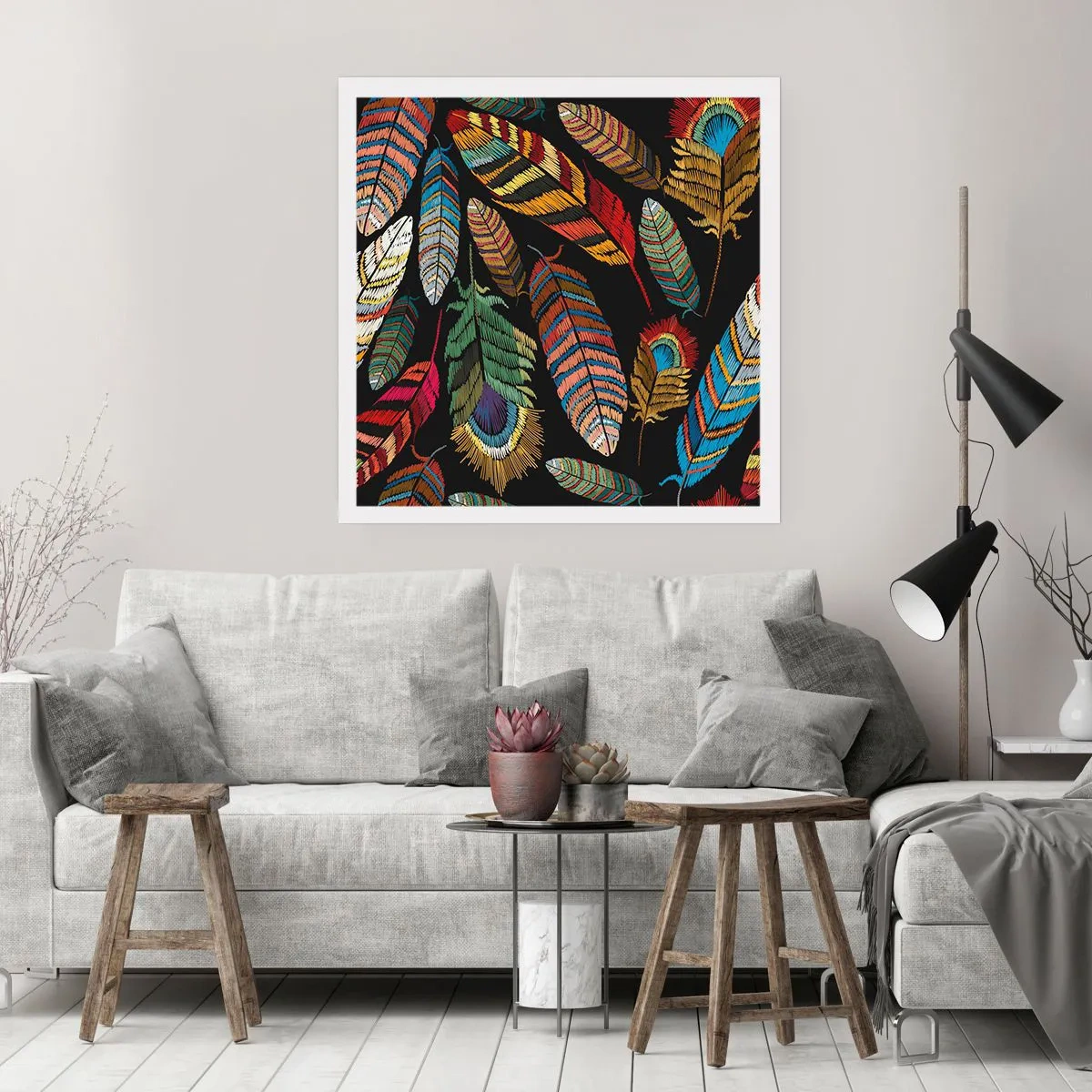 Poszter - A madárkarnevál - 50x50 cm