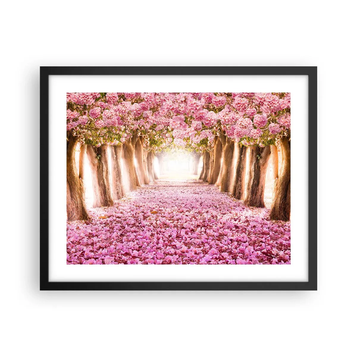 Poszter fehér keretben - Út a paradicsomba - 50x40 cm