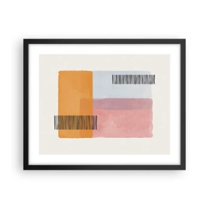 Poszter fehér keretben - Saroktól sarokig - 50x40 cm