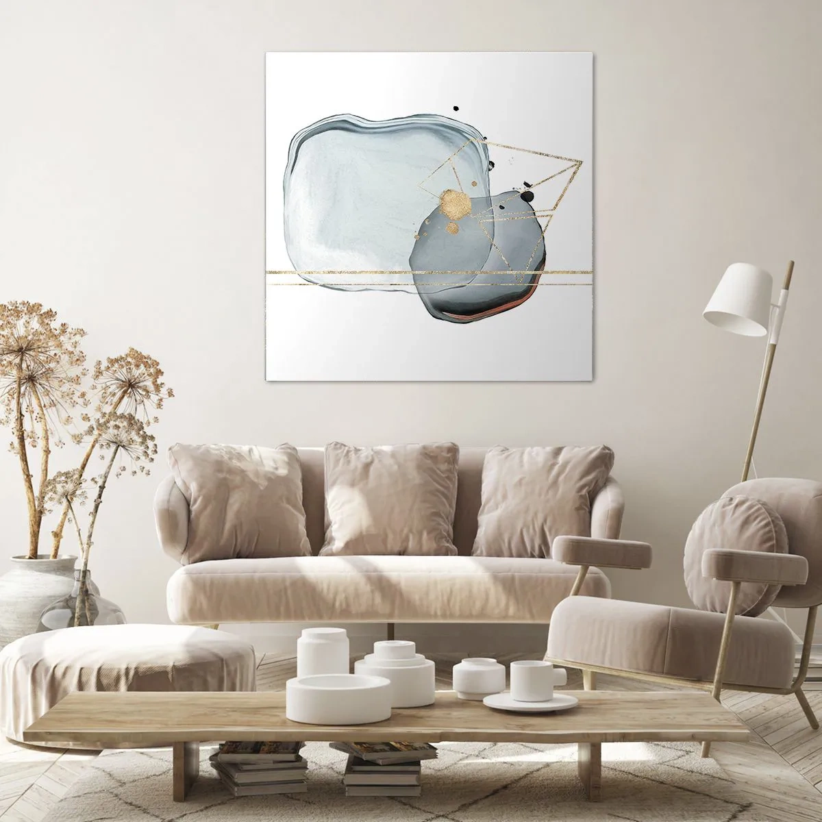 Vászonkép - Cseppek tanulmánya - 70x70 cm