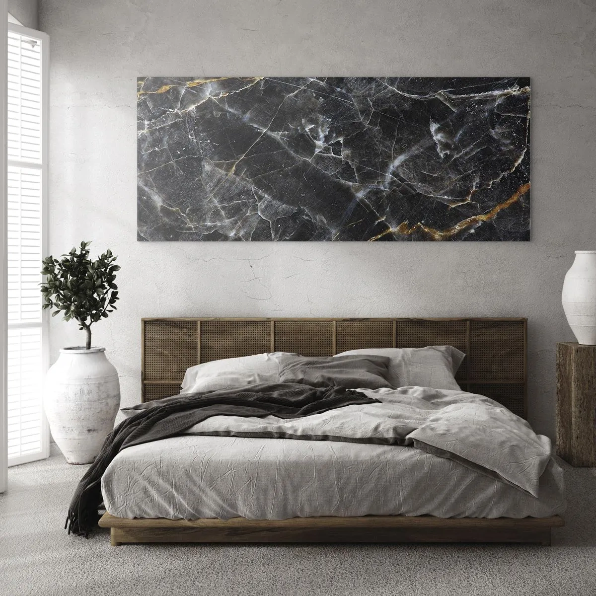 Üveg kép - A kő belső élete - 100x40 cm