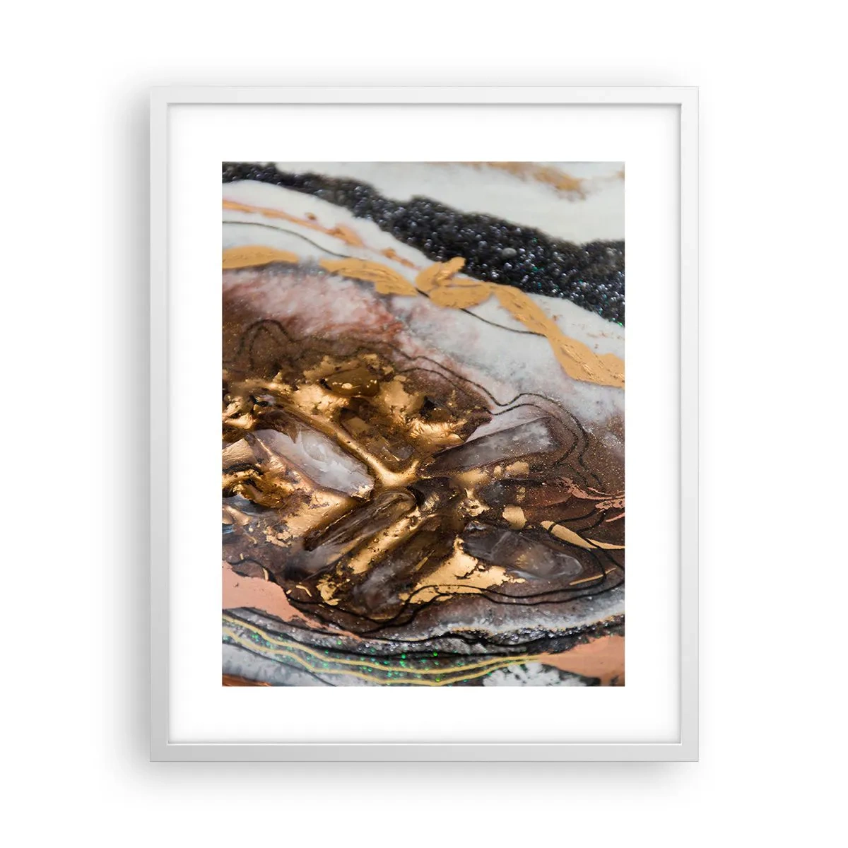 Poszter fekete keretben - A föld eleme - 40x50 cm