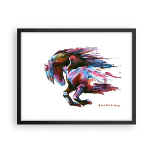 Poszter fehér keretben - Az elragadtatásban - 50x40 cm