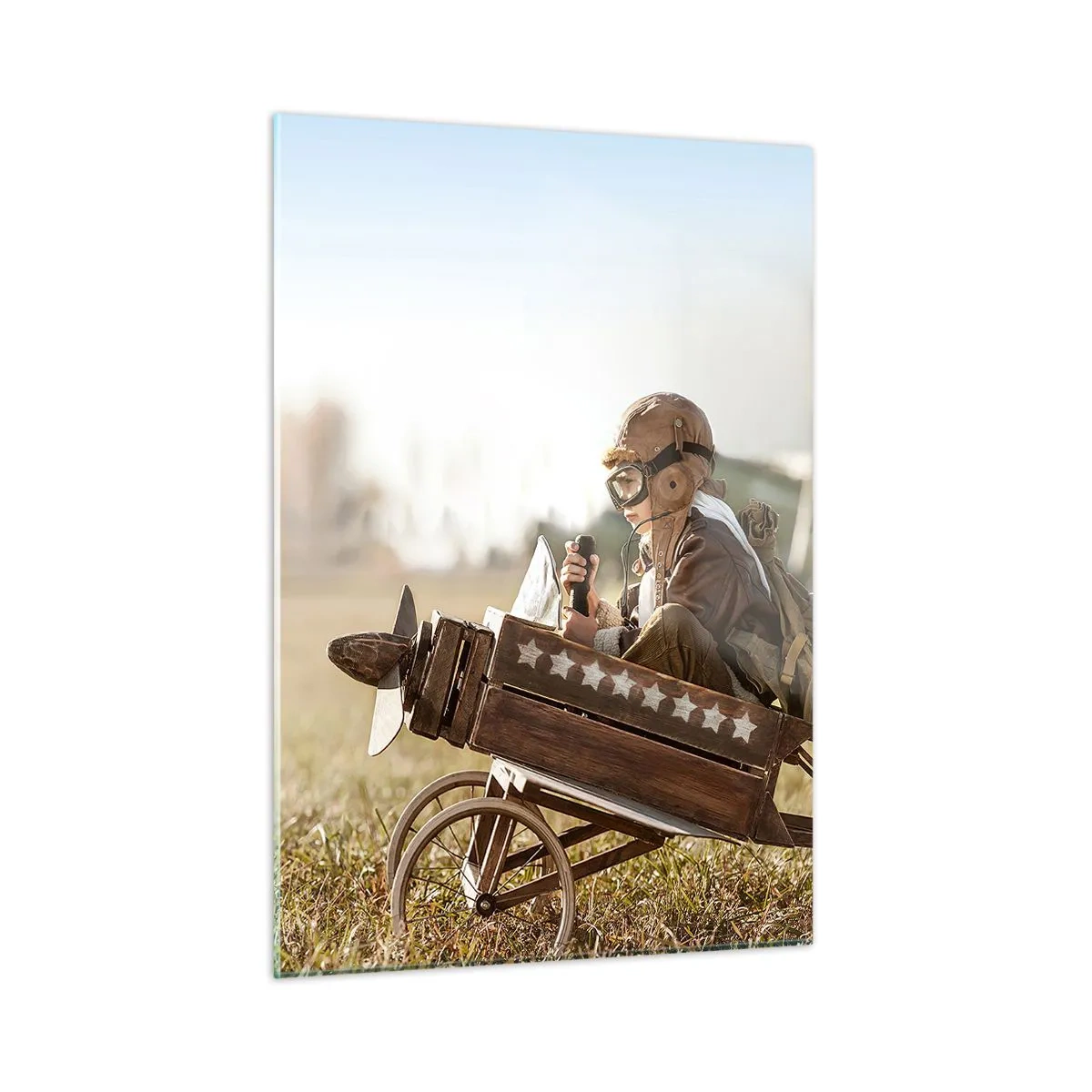 Üveg kép - Indulás egy álom felé - 50x70 cm