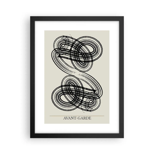 Poszter fehér keretben - Spontán jött ki - 30x40 cm