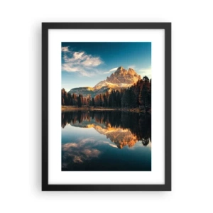 Poszter fehér keretben - Dupla tájkép - 30x40 cm