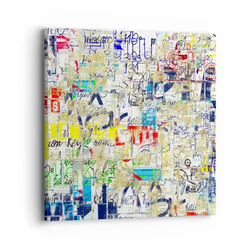 Vászonkép - Egyszerűen tetszik a szemnek - 40x40 cm