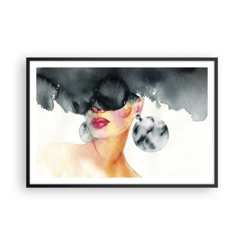 Poszter fehér keretben - Az elegancia titka - 91x61 cm