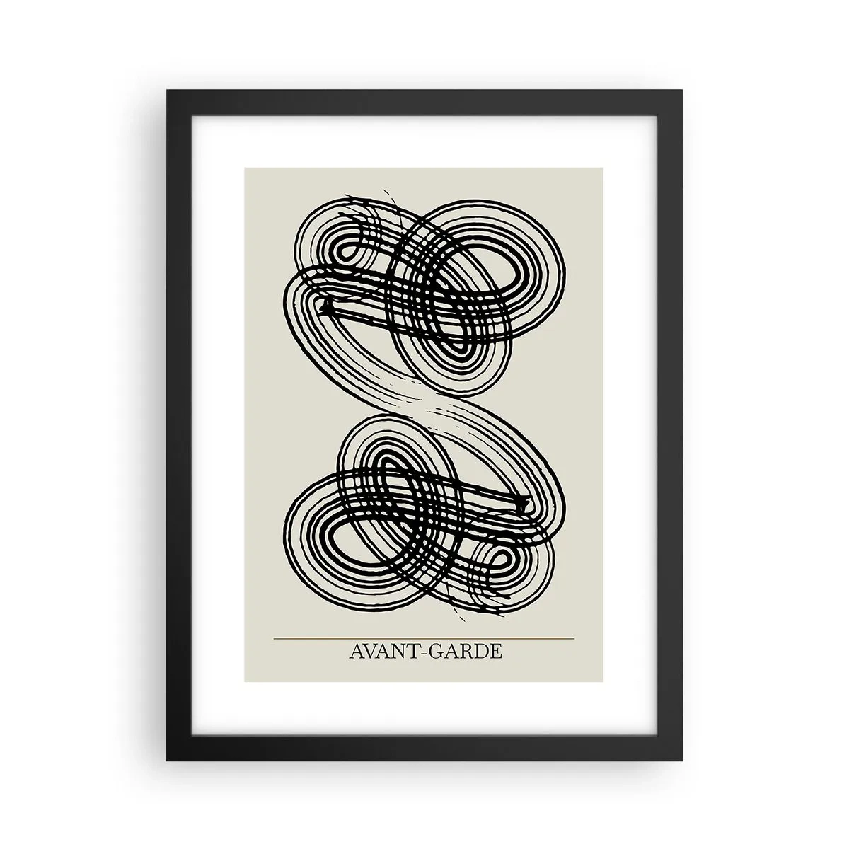 Poszter fehér keretben - Spontán jött ki - 30x40 cm