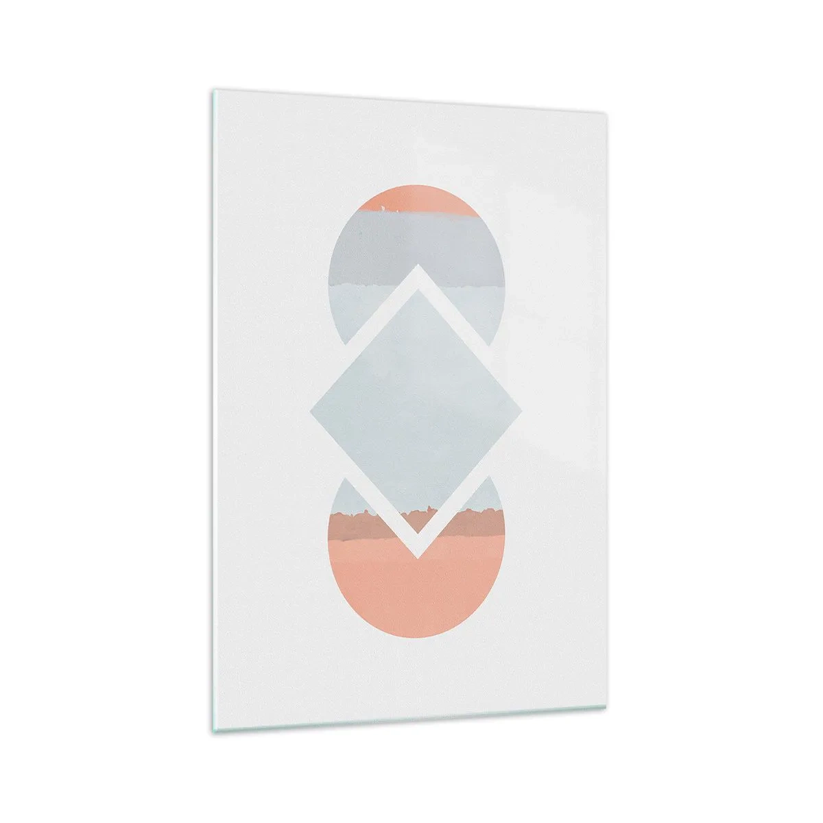 Üveg kép - A helyzet egyértelmű - 70x100 cm