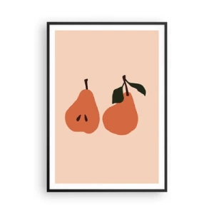 Poszter fehér keretben - Maga az édesség - 70x100 cm