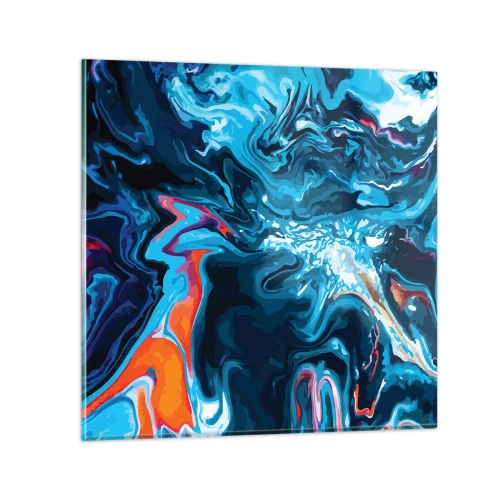 Üveg kép - Utazás a mennyország közepébe - 60x60 cm