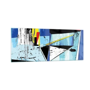 Üveg kép - Szögből nézni a világot... - 100x40 cm