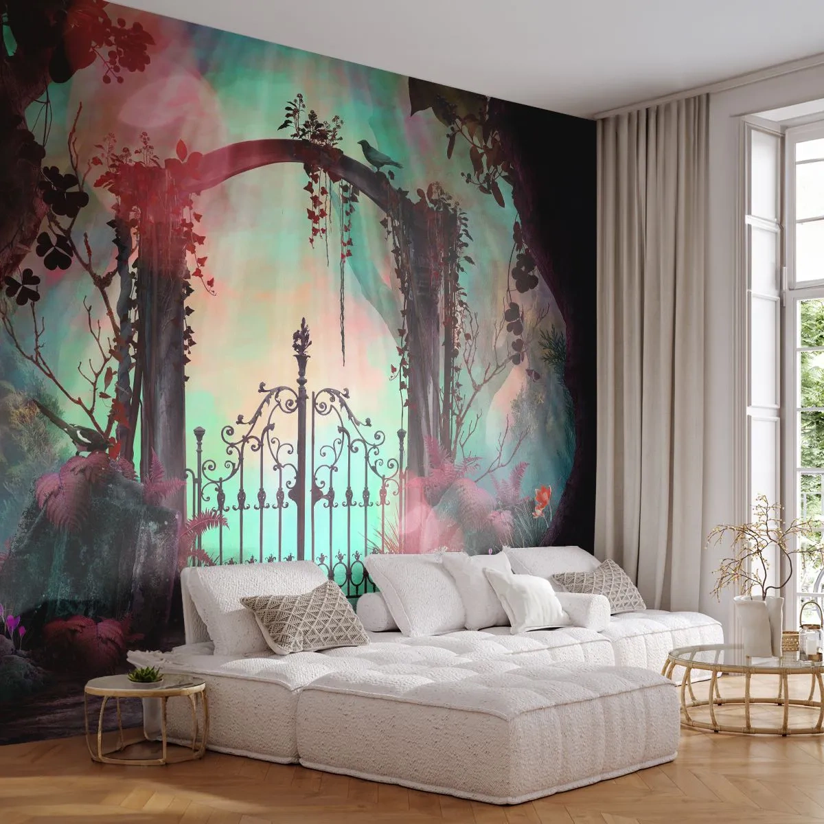 Fotótapéta Premium Canvas - Titkos kert - Fantázia, Titkos kert, Tündérmese - 250x175 cm