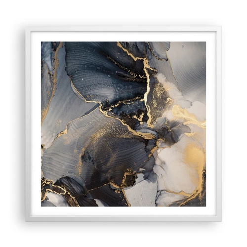 Poszter fekete keretben - Egy kő élete - 60x60 cm