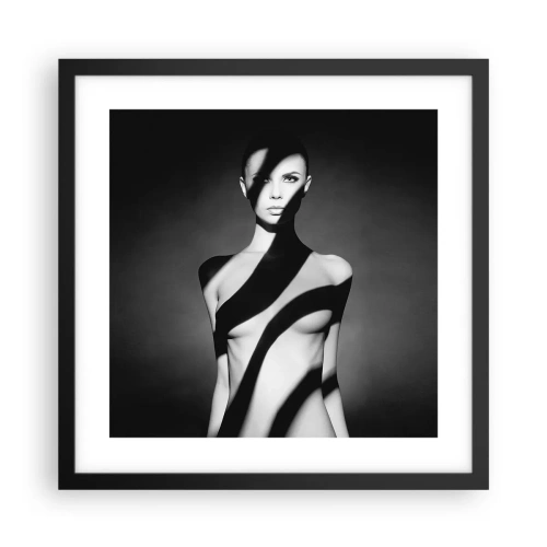 Poszter fehér keretben - Fényben és árnyékban - 40x40 cm