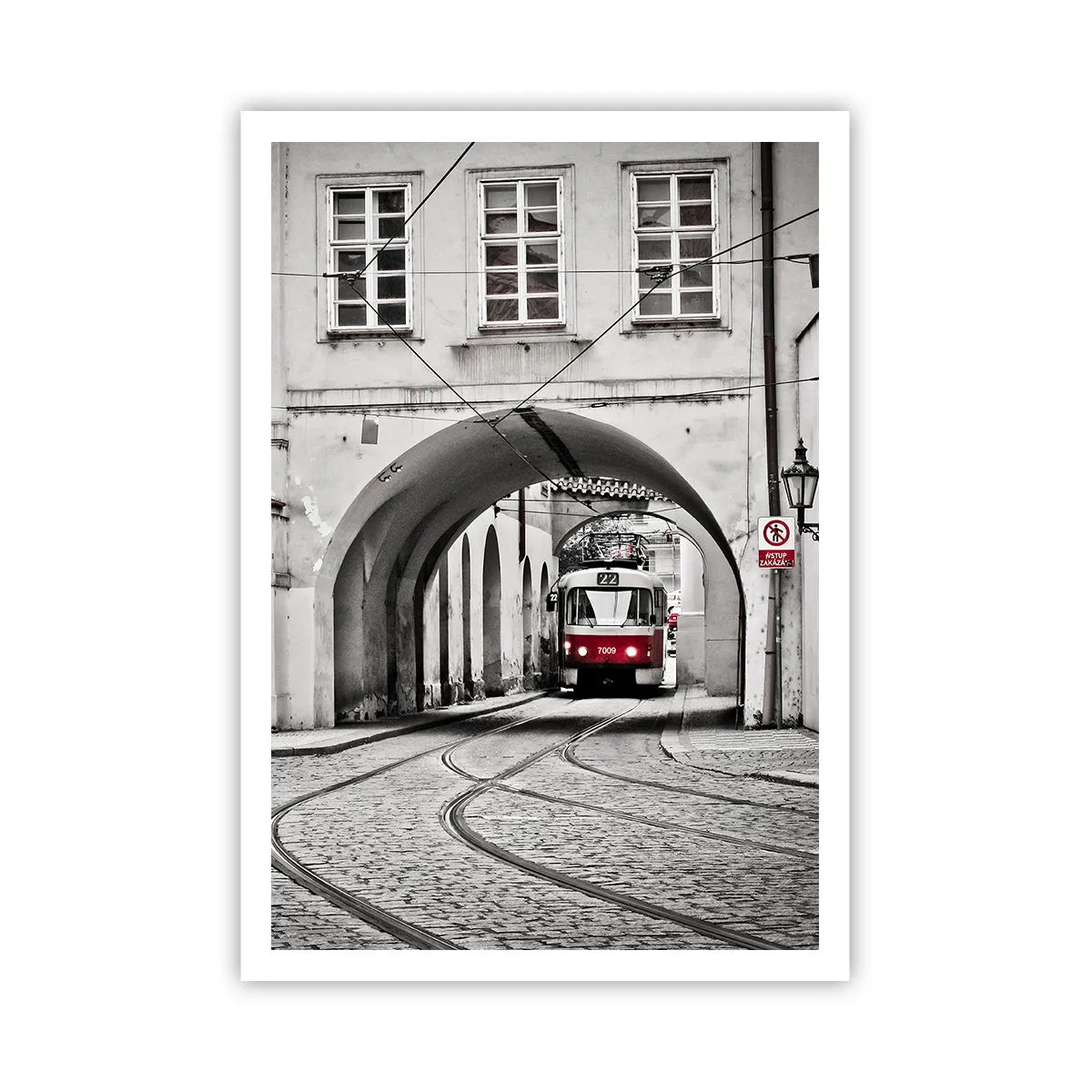 Poszter - A város labirintusán keresztül - 70x100 cm