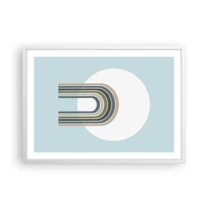 Poszter fekete keretben - Ellenállhatatlan vonzalom - 70x50 cm