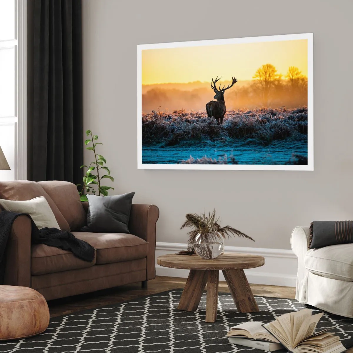 Poszter - Megkoronázott a birtokán - 70x50 cm