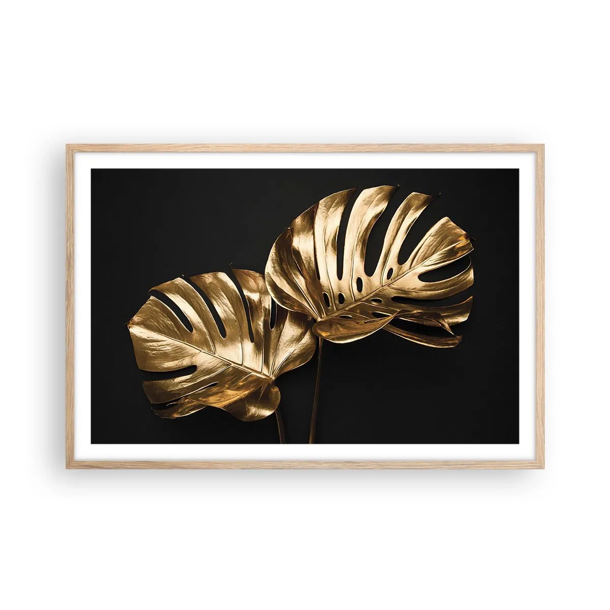 Poszter világos tölgy keretben - A természet kincsei - 91x61 cm