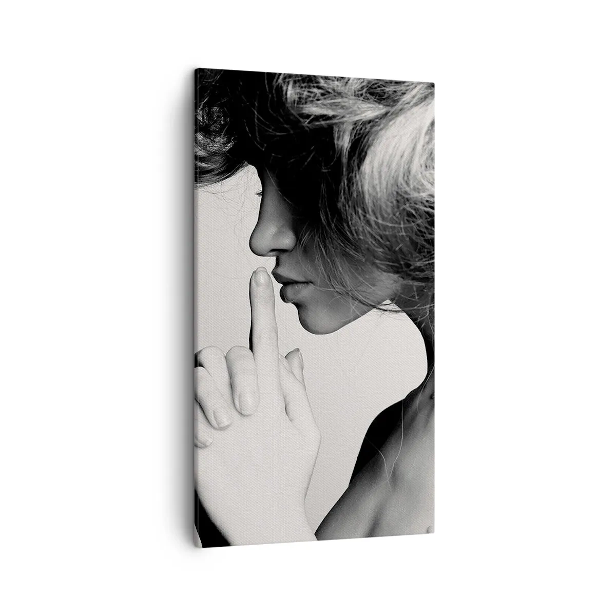 Vászonkép - Magára hallgatva - 45x80 cm