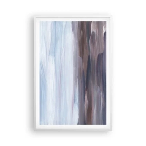 Poszter fekete keretben - Elemek: víz - 61x91 cm