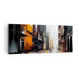 Vászonkép - Esős nap - 100x40 cm