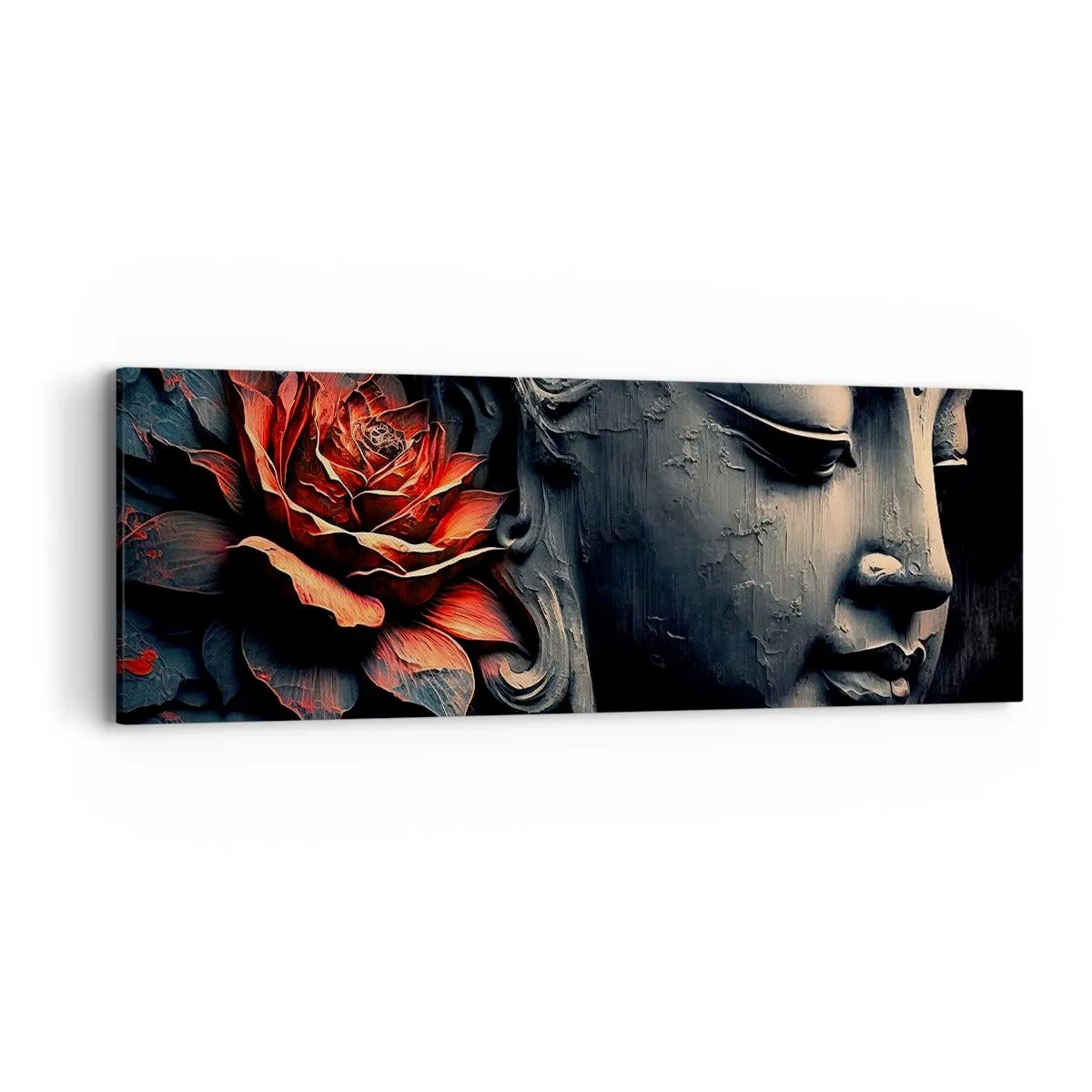 Vászonkép - Összhangban a világgal - 90x30 cm